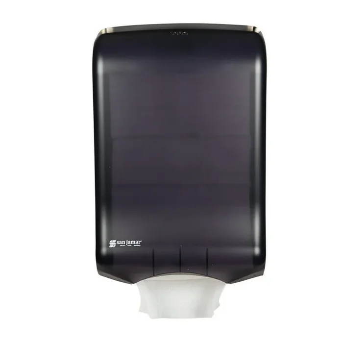 San Jamar T1700TBK Large Cap. Ultrafold™ Black Pearl Dispenser
