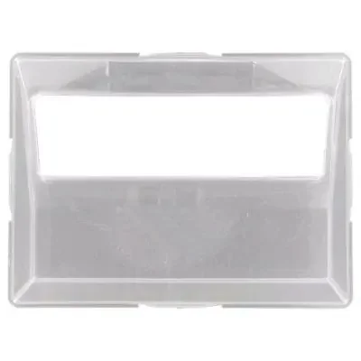 San Jamar XH2114CLR Clear Faceplate Replacement for Napkin Dispenser