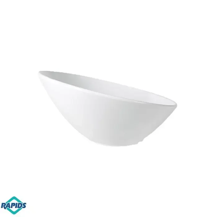 San Michele White 16 oz. Melamine Bowl, 8″ Diameter