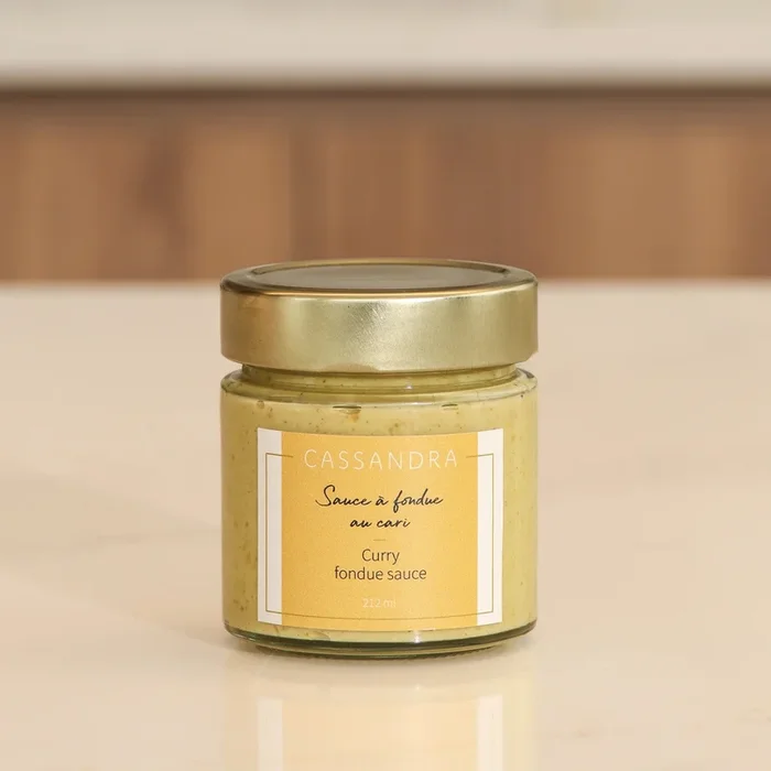 Sauce à fondue au cari 212 ml – Cassandra Loignon