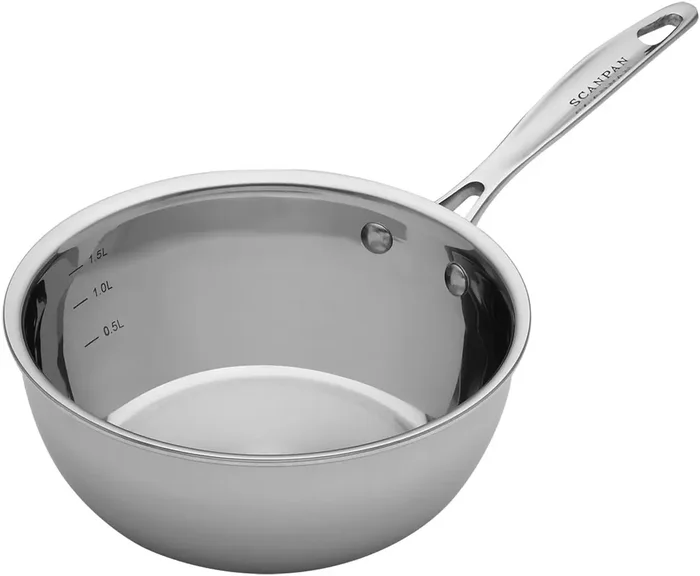 Scanpan Fusion 5 – 8″/2 Qt. Stainless Sauteuse