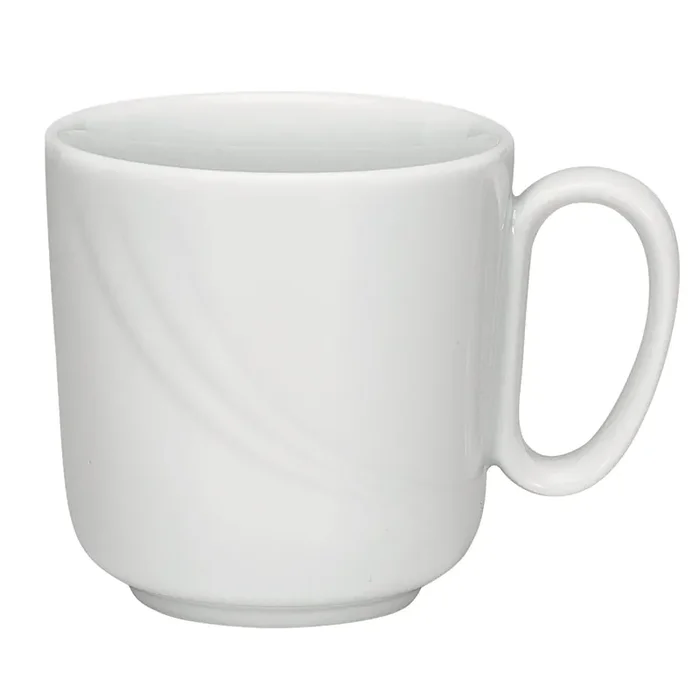 Schonwald 9185629 Donna Senior 9.5 Ounce White Stack Mug – 6 / CS