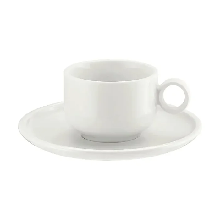 Schonwald 9256920 Shiro Continental White 6-1/2″ Saucer – 12 / CS