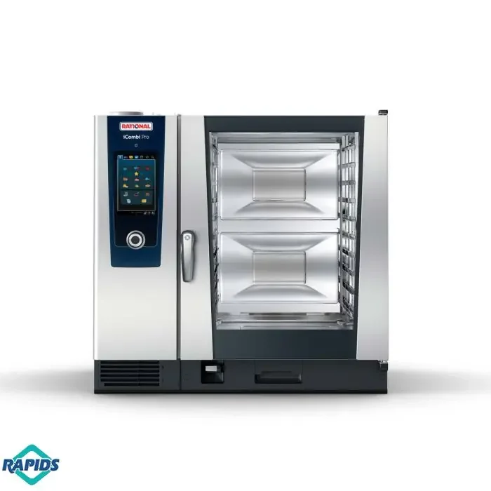 Scratch and Dent Rational ICP 10-FULL NG 208/240V 1PH Full Size Combi Oven