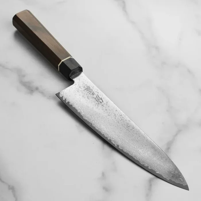 Senzo Black Damascus 8″ Chef‘s Knife