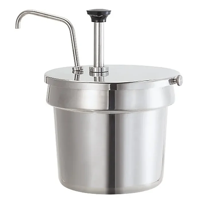 Server Products 83910 S/S Lockable Pump For a 7 Qt. Vegetable Inset