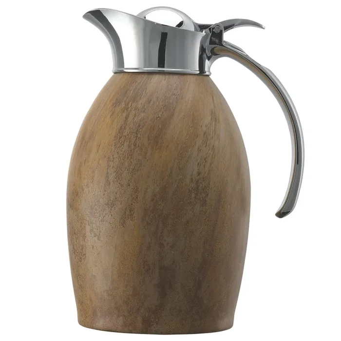 Service Ideas 981C10BSMB Marble 1 Liter Hydrodip Carafe