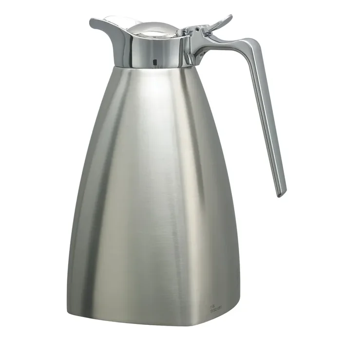 Service Ideas SVSQ10BS 1 Liter Server with Brushed Finish