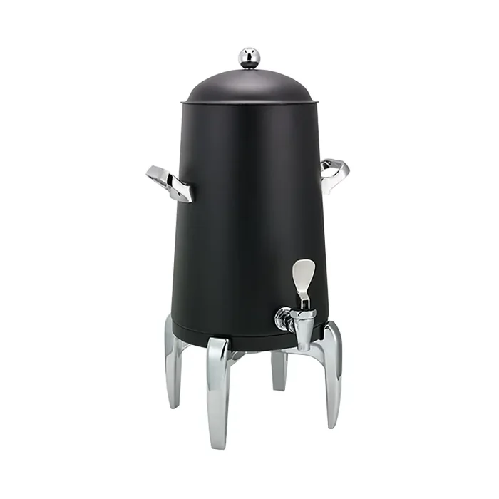 Service Ideas URN30VBXMD Black Onyx Modern 3 Gallon Vacuum Thermo Urn