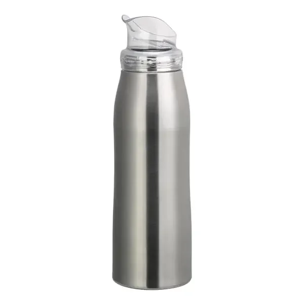 Service Ideas VV10SSLG Brushed S/S 1L Bottle with Large Pour Lid