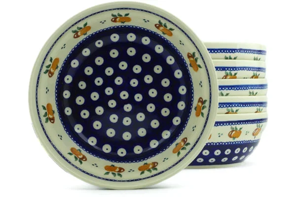 Set of 6 Bowls – Country Apple Peacock