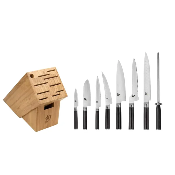 Shun Classic 9-Piece Chef‘S Choice Block Set