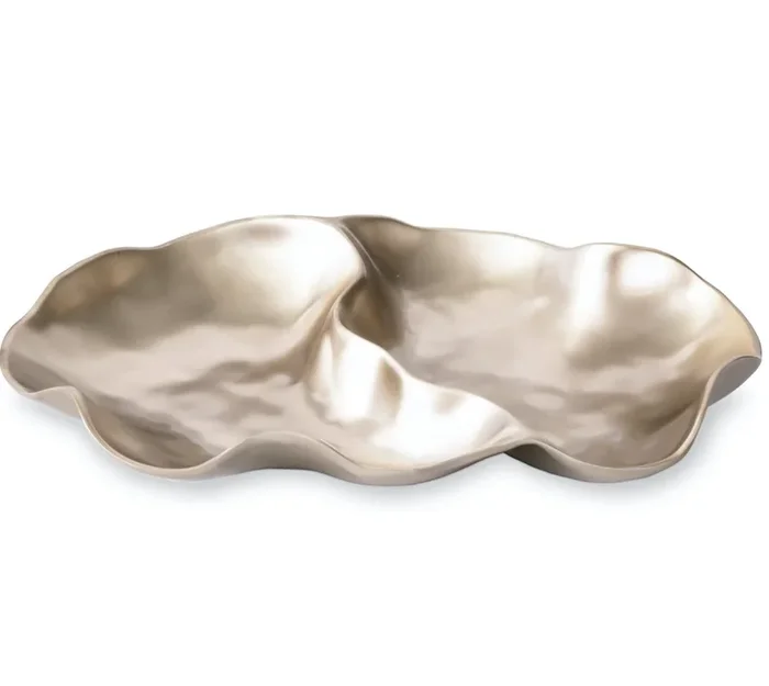 Sierra Modern Onyx Double Dip Gold – Large