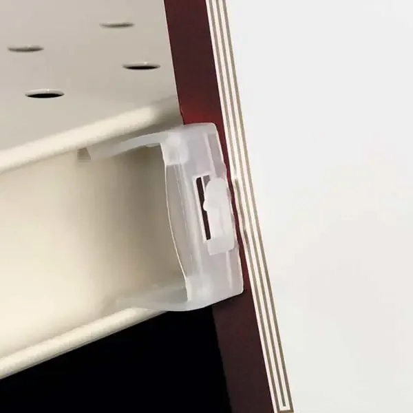 Siffron 0507475901 Wht Double Duty Shelf Channel Sign Holder – 50 / BG
