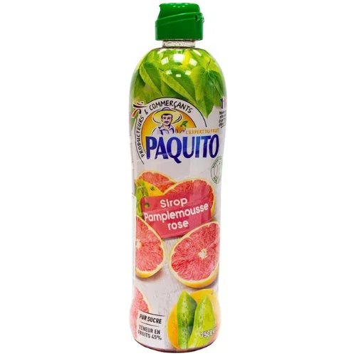 Sirop de pamplemousse Rose 750ml – Paquito
