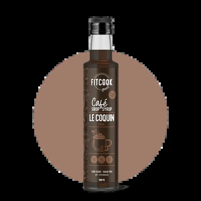 Sirop Keto pour le café au moka Le Coquin 500ml – Le Fit Cook