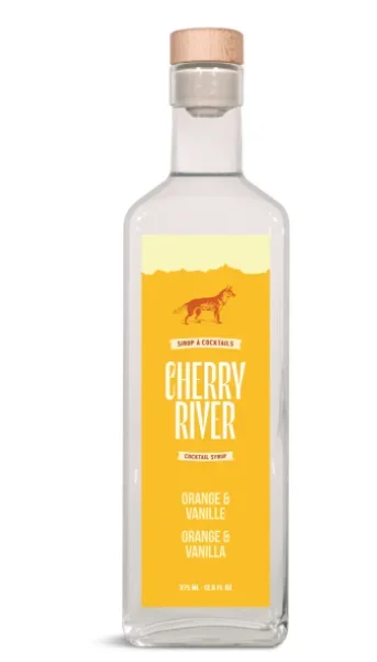 Sirop simple Orange et vanille 375ml – Cherry River