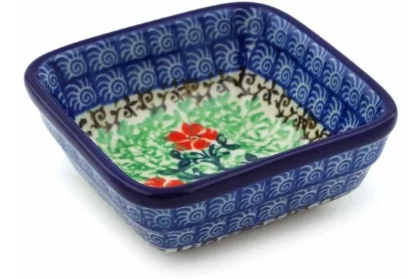 Small Square Bowl – Maraschino