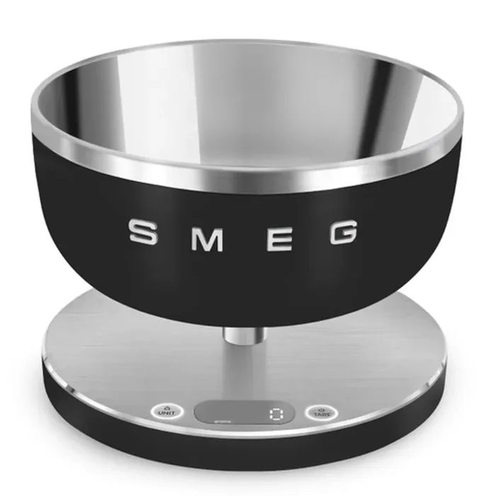 SMEG Analog & Digital Kitchen Scale – Black