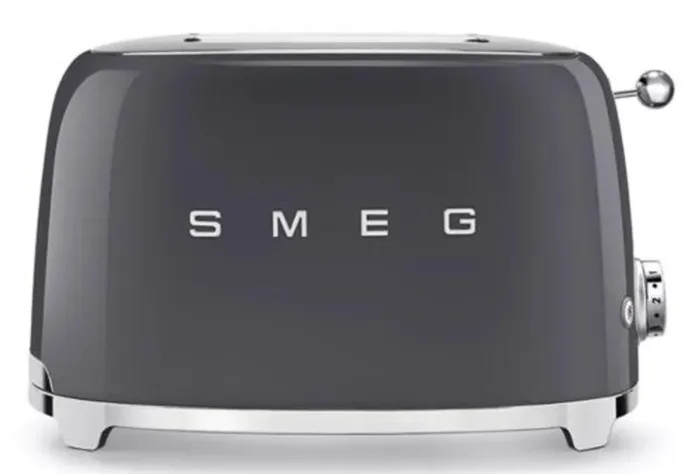Smeg Retro Style 2×2 Slice Toaster – Grey