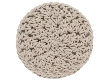 Sous-plat rond Sable 9po