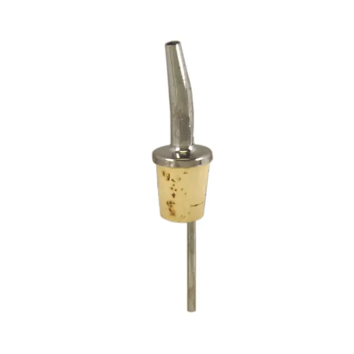 Spill-Stop 285-00 Chrome Tapered Pourer With Cork – Dozen
