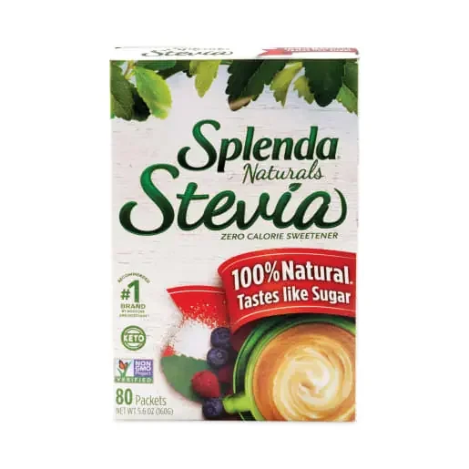Splenda JOJ001493 No Calorie Sweetener, 2 g Packet, 80/Box
