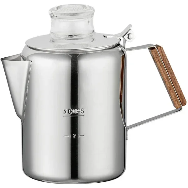 Stainless Steel Stovetop Percolator 2-3 Cups