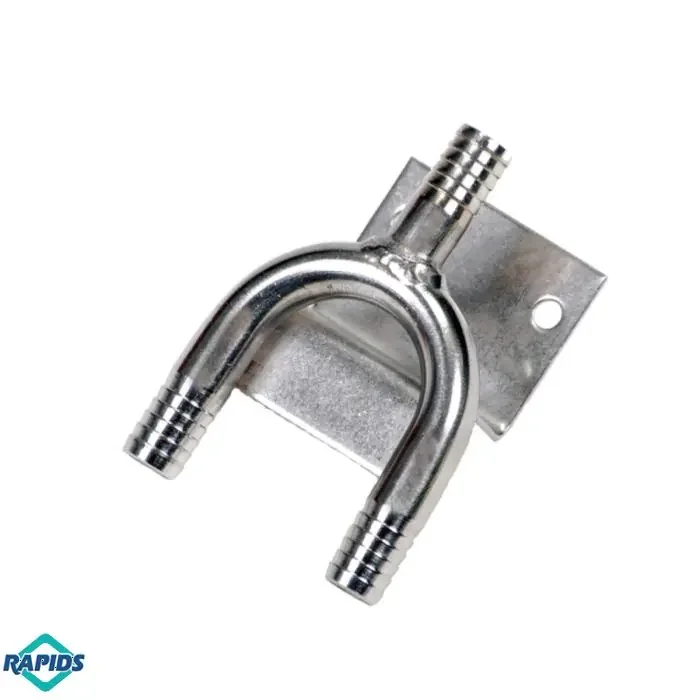 Stainless Steel U-Bend “Y” Fitting W/bracket