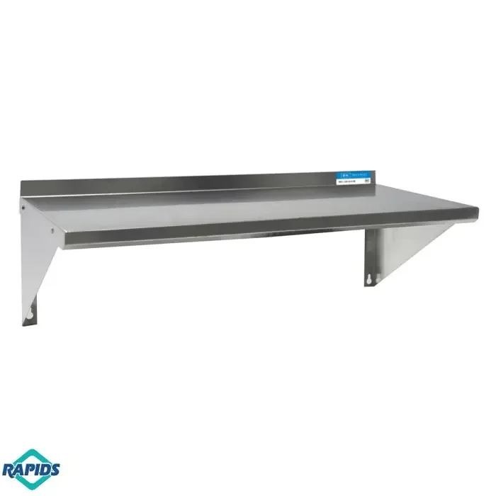 Stainless Steel Wall Shelf 12″ x 60″