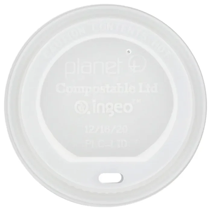 Stalk Market PLC-LID White Lid For Planet+ 12-20 Oz. Cups – 1000 / CS