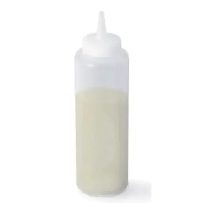 Stanton Trading 307-CLEAR Clear 12 Oz. Squeeze Bottle with Cap