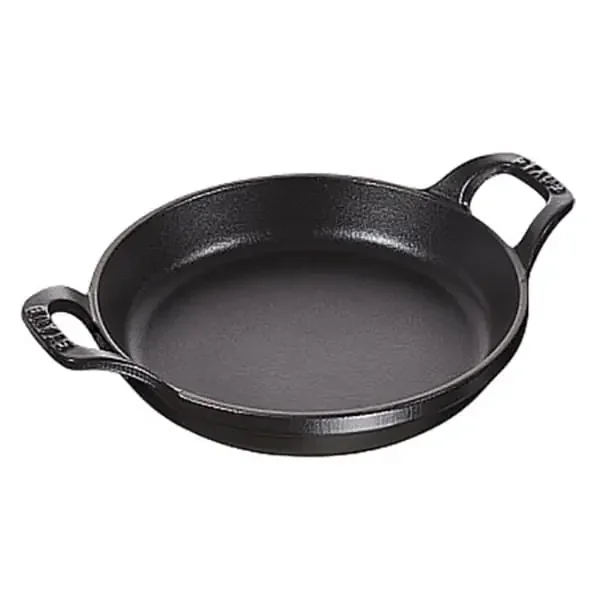 Staub 19511625 Matte Black 16 Ounce Mini Round Dish – 6 / CS