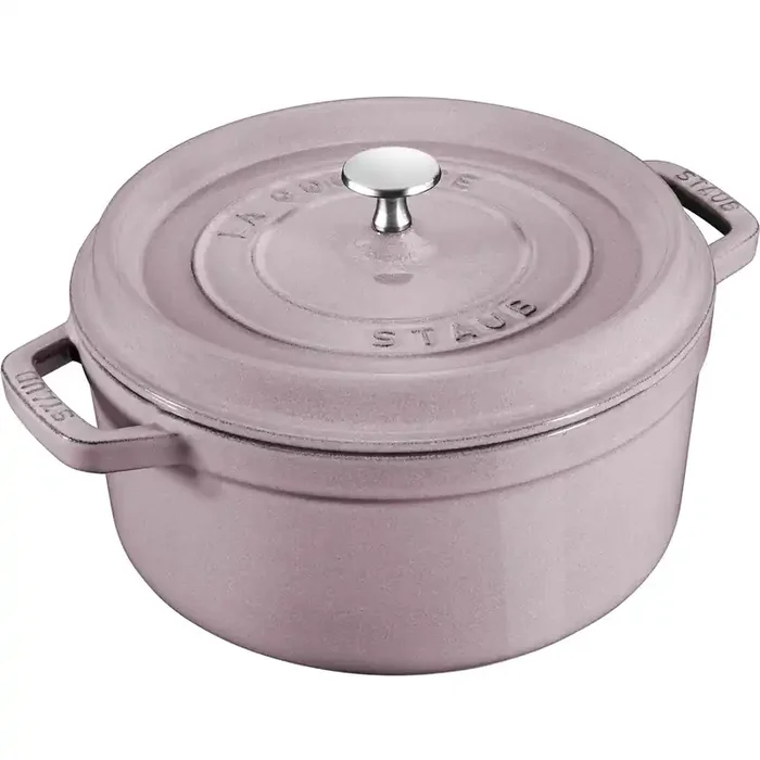 STAUB 7-QT ROUND DUTCH OVEN – LILAC