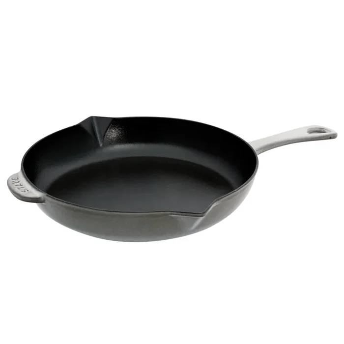 Staub Cast Iron 10‘‘ Fry Pan – Graphite Grey
