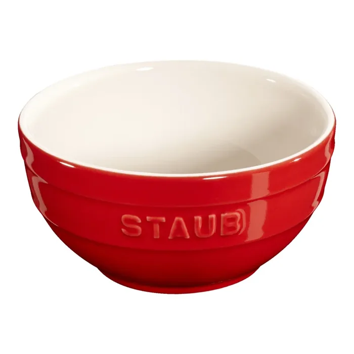 Staub Stoneware 4.5-inch, Small Universal Bowl, cherry