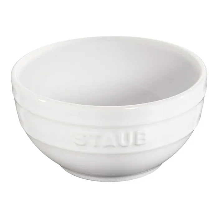 Staub Stoneware 4.5-inch, Small Universal Bowl, white