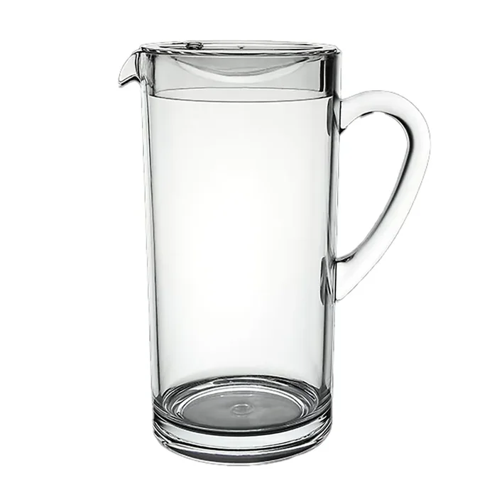 Steelite 7100DR045 Clear Polycrystal 58.75 Oz Pitcher w/ Lid – 6 / CS