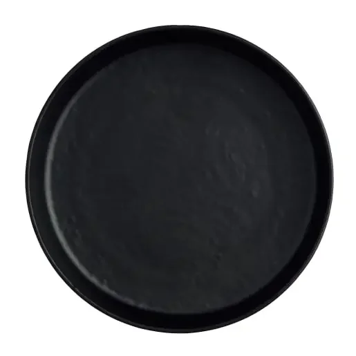 Steelite 7181TM506 Creations Melamine Plate, 8″, Black