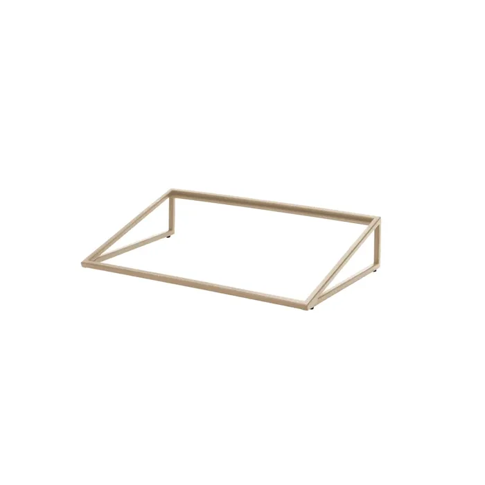 Steelite 7364MW340 Pivot Champagne 13-7/8 x 21-7/8 x 4.5″H Riser