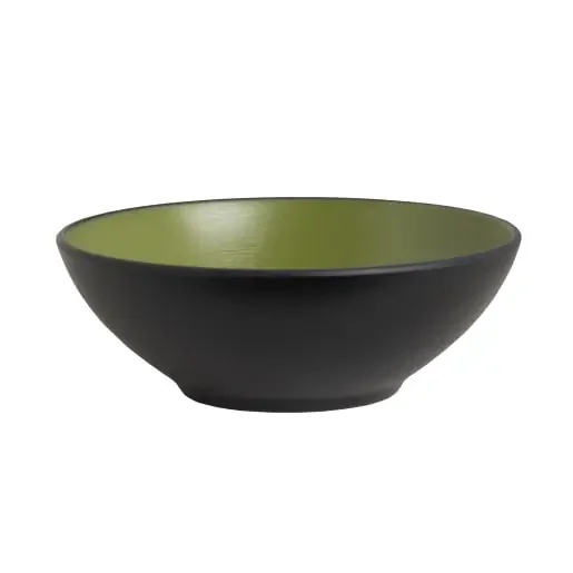 Steelite 7820JB012 Creations Baja 19 oz. Round Cactus Green Bowl