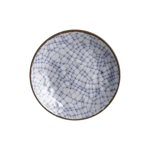 Steelite 7900BR703 Creations Tribeca 6-1/2″ Round Blue Coupe Rim Plate
