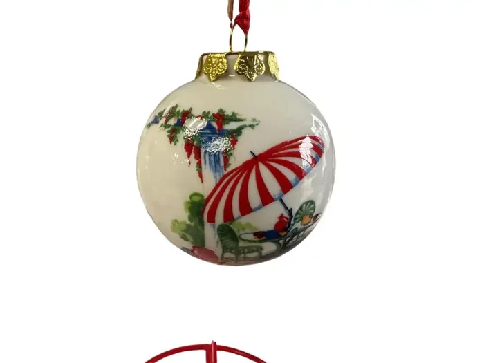 Sunporch Ornament By China Specialties with Holder
