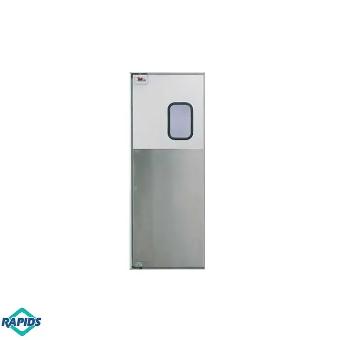 Swinging Kitchen Door for Commercial Restaurant Kitchen 36″ x 84″ Curtron Service Pro SPD-30-AL-3684