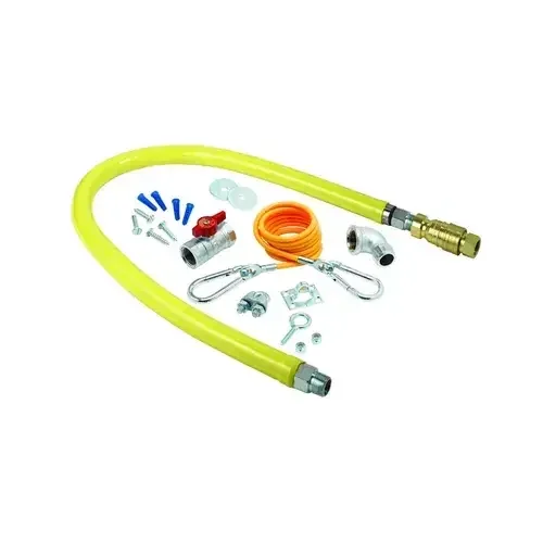 T&S Brass HG-4C-36K Safe-T-Link Gas Connector Kit