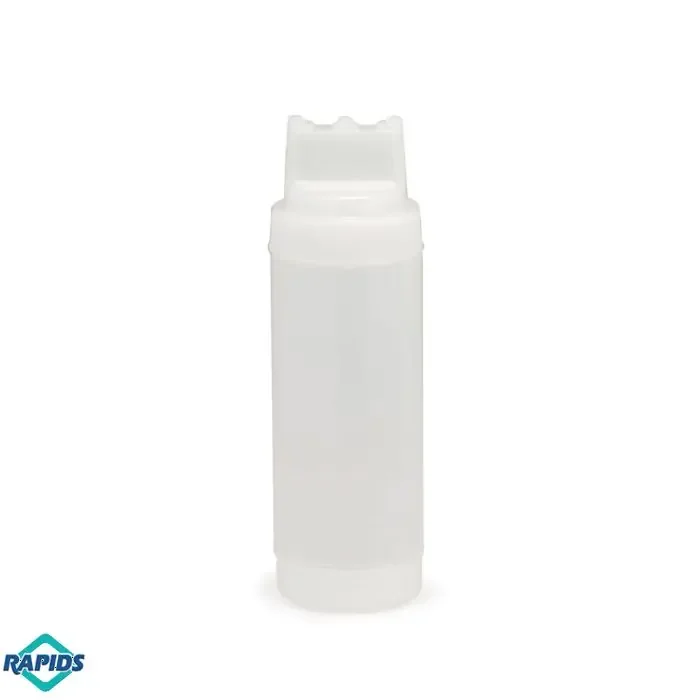Tablecraft 11663C3F 3-Tip 16 oz. Squeeze Bottle 1 Dozen