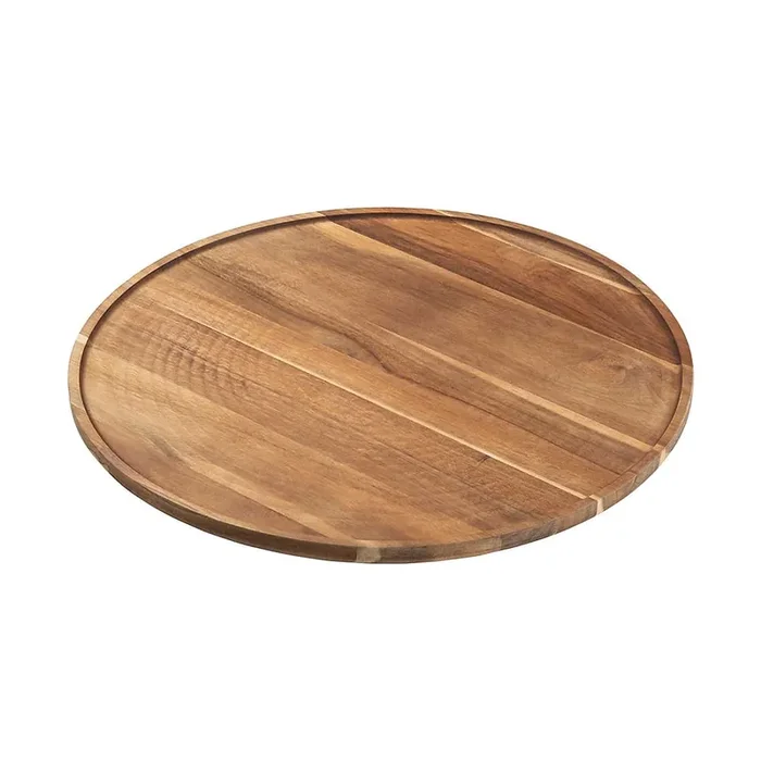 TableCraft 11830 Acacia Wood 18″ Lazy Susan