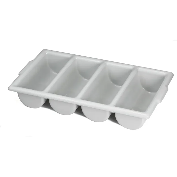 TableCraft 1524G Gray 21″ x 12″ Cutlery Bin