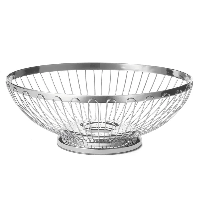 TableCraft 6174 Regent S/S 9-5/8″ x 7-1/4″ Oval Basket