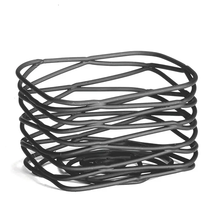 TableCraft BK156 Artisan Collection Black Metal Sugar Packet Holder
